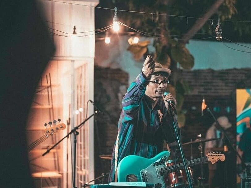 Harlan Boer dan Bangkutaman ketika Mengisi Acara Cassette Store Day